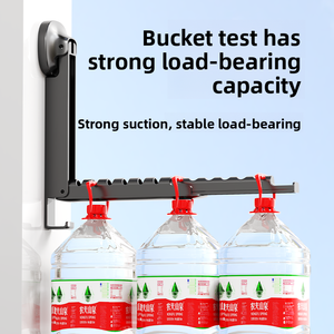 Piccolo <span class=keywords><strong>appendiabiti</strong></span> pieghevole telescopico per interni - Product Image 5