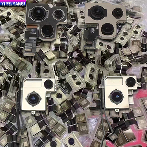 Ban Đầu Thay Thế Phía Sau Trở Lại Máy Ảnh Với Cảm Biến Cho <span class=keywords><strong>Iphone</strong></span> 14 Pro Max 14 Cộng Với 13 12 11 XS X Max Trở Lại Máy Ảnh Màu Xanh Ánh Sáng Focusin - Product Image 6