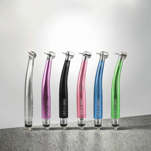 Dental High-Speed Handpiece LED Push Button Standard Head 2/4 Holes Three Water <b>Spray</b> Air Oral Therapy Equipment Steel Turbine - Product Image 2