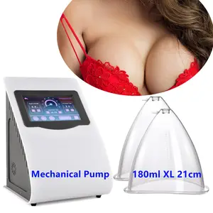 180ml XL große Tassen Verbesserung mechanische Pumpe Gesäß heben Schröpfen Brust vergrößerung Butt Lift Vakuum maschine