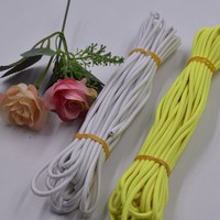 Cordon élastique rond de 4 mm et 5 mm pour la couture de vêtements, cordons élastiques