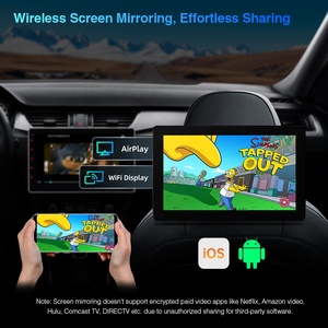 XTRONS-Monitor para el reposacabezas del asiento trasero del coche, pantalla HD de 11,6 pulgadas con Android 11, entrada MI, espejo, TV - Product Image 4