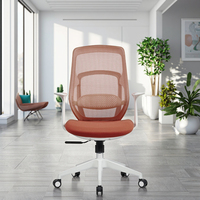 Chaise de bureau moderne en maille avec accoudoirs mobiles 3D, pivotante, confortable, bon marché, pour hommes, avec système de levage à gaz