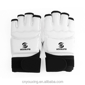 Sarung tangan woofu uniseks, sarung tangan pelindung seni bela diri Taekwondo nyaman - Product Image 1