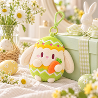 Promotion Festive : Porte-clés Peluche Personnalisé Lapin Kawaii Dessin Animé 10cm 15cm 20cm, Breloque de Sac, Porte-clés Lapin