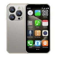 Teléfono Móvil Mini Soyes XS18 Pro, 2 SIM, 2GB RAM, 16GB ROM, Android 9.0, Reconocimiento Facial, Red 3G, Pantalla de 3.0 Pulgadas
