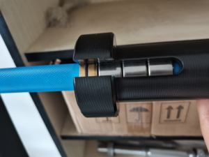 Tiger Sports Cerakote Red Barbell Factory Gym Stainless Steel Black Hard Chrome Camouflage Man Power <strong>Bar</strong> 20kg <strong>Weight</strong> <strong>Bar</strong> - Product Image 3