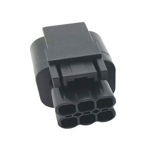 Автомобильный разъем AMP, 6-контактный, черный, герметичный, гнездовой, шаг 2,8 мм, 936257-2 - Product Image 5