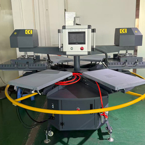 เครื่องปั๊มความร้อนแบบหมุน6สถานีเครื่องถ่ายแบบระเหิด40x60สำหรับพิมพ์เสื้อผ้าตามสั่งพิมพ์ - Product Image 5