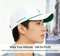 Casquettes de baseball sportives haut de gamme imperméables avec logo personnalisé - 100% coton, unisexe, production en petites séries, optimisation de la production
