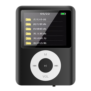 Reproductor MP3 Mini con Botón de Rueda, Pantalla LCD y Altavoz Integrado para Deportes y Estudio, Receptor de Audio Inalámbrico BT HiFi - Product Image 3