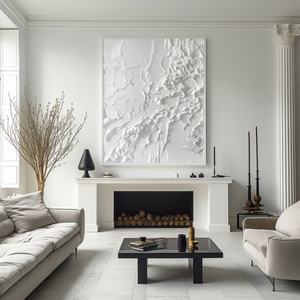 Peinture à l'huile abstraite personnalisée, peinte à la main sur toile, décoration murale pour petit espace, décoration d'appartement - Product Image 3