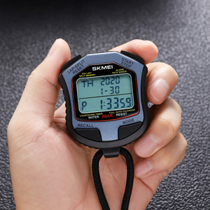 Skmei Digital Stopwatch 5Bar Water Resist Sports Timer With Lap Split Memory For Running Training - Product Image 3