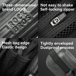 ROCKBROS Boîte de rangement portable <span class=keywords><strong>pour</strong></span> boîte à <span class=keywords><strong>outils</strong></span> de réparation de vélo et pièces de réparation de vélo - Product Image 5