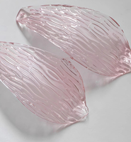 JYLIGHTING Lustre suspendu personnalisé sur mesure pour hôtel, style français, en fer chromé et verre rose, pour toute la maison