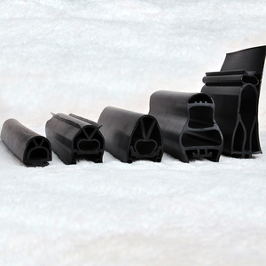 Tira de Sellado de Goma Impermeable al Agua y al Polvo, Junta de Sellado EPDM Irregular, Protección para Puertas y Ventanas, Moldura Protectora de <span class=keywords><strong>PVC</strong></span> - Product Image 2