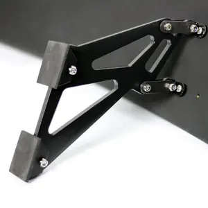 Alerón Trasero Universal de 57 Pulgadas (145 cm) para Autos Deportivos de Carreras, Alerón de Aluminio Negro GT de Doble Fila para VW y BMW - Product Image 5