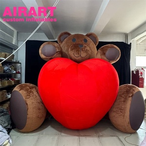 Orsacchiotto di peluche gigante per adulti per la decorazione dell'anniversario di matrimonio con Logo personalizzabile - Product Image 4