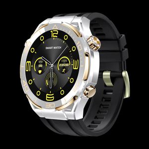 S30 <span class=keywords><strong>MAX</strong></span> Reloj inteligente BT Llamada Carga inalámbrica Pantalla Amoled de 1,62 pulgadas AI Asistente de voz Brújula NFC <span class=keywords><strong>Smartwatch</strong></span> para hombres - Product Image 4