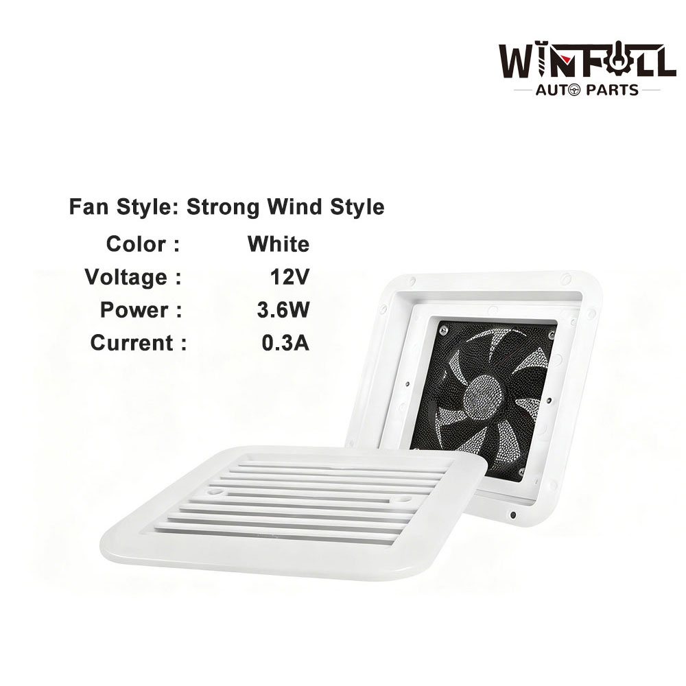 12V White Strong Wind