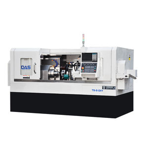 DAS TS-10-DIIY 4 Axis Slant Bed Twin Double Multi Spindle Lathe Ct5 Fanuc Germany Cnc Turning Center With Twin Y Axis