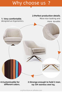 2023 New Arrival Hot Bán Nhung Chất Liệu Vải Cổ Điển Xoay Duy Nhất Trở Lại Dài Vuông Ghế Cho Phòng Khách - Product Image 4