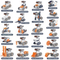 Robot Solar De ciencia 21 en 1, juguete para niños, herramienta de aprendizaje de energía de construcción Diy, juego educativo de ciencia, regalo para niños