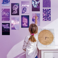   Top 1 ! !! Kit de collage mural 50 paquets, kit de collage photo esthétique bohème pour la décoration murale, décoration de chambre esthétique pour filles