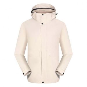 Chaqueta de Invierno para Hombre, Diseño Deportivo, Forro Polar, Cierre de Cremallera, Transpirable, Tallas Grandes, Estampada - Product Image 2