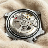 Montre Qf avec cadran en météorite, mouvement à remontage manuel 4131, montre mécanique de haute qualité, montre de luxe pour homme