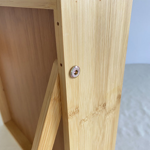 Bamboo <b>Spice</b> Rack 12 Compartment With Glass <b>Jars</b> For Kitchen Countertop Storage - Product Image 3