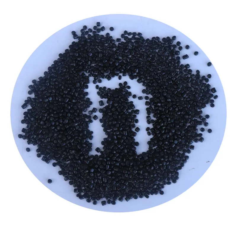 फैक्टरी प्रत्यक्ष बिक्री मूल्य कार्बन ब्लैक सांद्रता 6% ब्लैक मास्टरबैच खनिज पाइप के लिए उपयोग किया जाता है