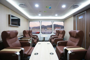 เรือเฟอร์รี่อลูมิเนียมอัลลอยด์สุดหรู 71 เมตร ความเร็วสูง สภาพใหม่ สำหรับนักท่องเที่ยวและเรือบรรทุกน้ำมันความเร็วสูงสำหรับงานอุตสาหกรรม - Product Image 4