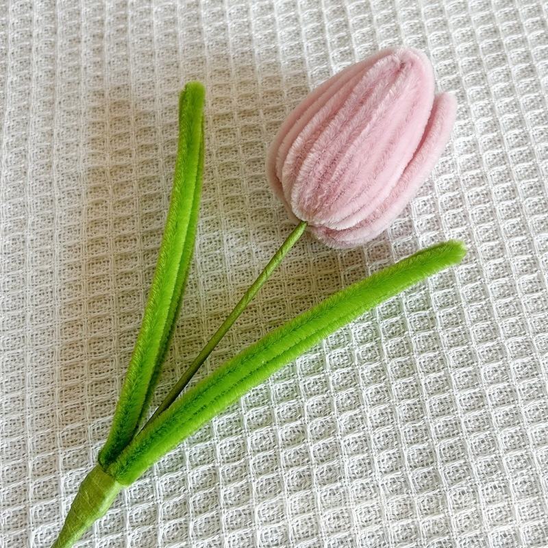 #ทิวลิปสีชมพู 1 ดอก