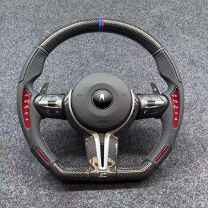 Volante Deportivo de Fibra de Carbono Serie Y, Modificación para Autos con Chasis F y E, Instalación No Destructiva, Talla S - Product Image 1
