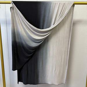 高品質のマーセライズドオンブレジャージーヒジャーブグラデーション両面通気性スウェットシャツ長いタオルイスラム教徒の女性のための夏 - Product Image 4