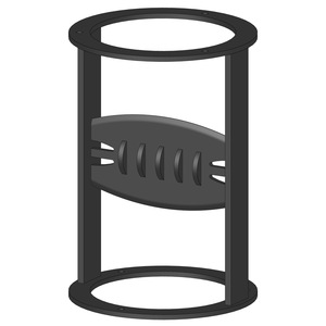 ขวานผ่าฟืนโรงงาน ใบมีด 210 มม. ด้ามจับ 26 ซม. ทรงกลม ทันสมัย อเนกประสงค์ สำหรับผ่าฟืน รุ่น TJ-045 - Product Image 1