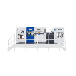 Hot Foil Stamping Flat Bed punching paper processing box making Die Cutting Machine cutter Machine/PUNCHING MACHINE