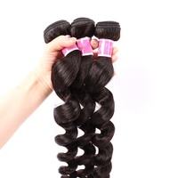 Cabelos Cheveux Humains 10a Lâche Vague Profonde Bundles Cuticule Brut Cheveux Alignés Non Transformés Vierge Vietnam Bundles Vague Lâche