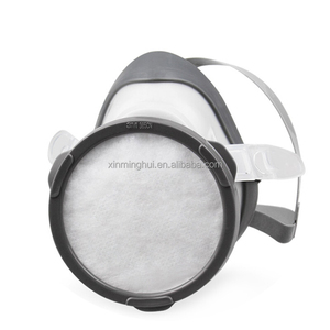 Vente en gros du modèle 1201 : Ensemble respirateur <span class=keywords><strong>demi</strong></span>-<span class=keywords><strong>masque</strong></span> TPE avec écran facial, <span class=keywords><strong>masque</strong></span> de protection <span class=keywords><strong>respiratoire</strong></span> réutilisable - Product Image 2