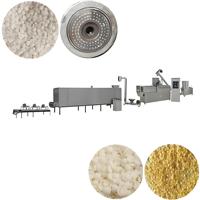 Équipement japonais de fabrication de panure Panko à double vis d'extrusion, entraîné par moteur, en acier inoxydable 304, pour aliments soufflés