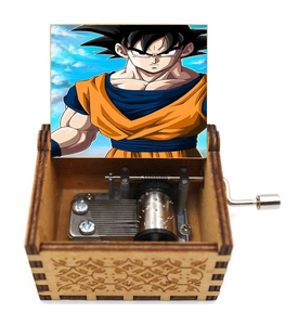 Caja Musical de Madera Grabada a Mano con Diseño de Anime DBZ Dragon Goku de Estilo Vintage de 6.4 cm, 24 Diseños, como Regalo Promocional - Product Image 2
