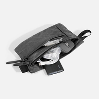 Portefeuille de voyage personnalisé de haute qualité en nylon imperméable avec blocage RFID, fermeture éclair, pour cartes et argent, idéal pour les voyages d'affaires et les voyages en plein air