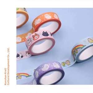 Ruban Washi Super Long à Motifs Mignons pour Journal Créatif, Fabricant de Ruban Washi Personnalisé, Matériel DIY pour Journal Créatif, Cadeaux - Product Image 1