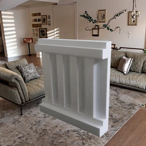 Hiện đại EPS <span class=keywords><strong>Polystyrene</strong></span> dòng trang trí trần cornice cho biệt thự trang trí bên ngoài với ánh sáng lớp phủ xi măng <span class=keywords><strong>coving</strong></span> - Product Image 1