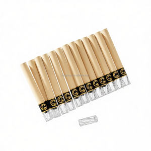 Emballage de papier à rouler <span class=keywords><strong>pour</strong></span> cigarettes King Slim 110, pré-scellé, en <span class=keywords><strong>tube</strong></span> en verre en spirale, avec filtre intégré, <span class=keywords><strong>pour</strong></span> accessoires de fumeur - Product Image 1