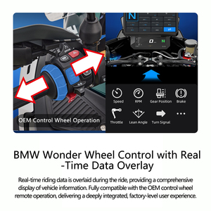 AlienRider M2-<span class=keywords><strong>BMW</strong></span> pour <span class=keywords><strong>BMW</strong></span> <span class=keywords><strong>Motorrad</strong></span>, système d'affichage intelligent pour la conduite avec CarPlay sans fil 6.2 et Android Auto - Product Image 2