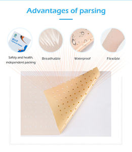 Patchs antidouleur à prix d'usine, marque privée, OEM ODM, plâtre au capsicum chaud pour les douleurs dorsales - Product Image 5