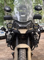 Système d'éclairage auxiliaire pour moto JPAD Suzuki Gsxr600/750, phare, projecteur, antibrouillard, écran LED, 7 lentilles, modèle R7 2