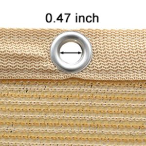 Garden <strong>Shade</strong> <strong>Sail</strong> Beige White Color 100% Raw Material HDPE Outdoor <strong>Sail</strong> <strong>Shade</strong> 5x5 Sun <strong>Shade</strong> <strong>Sail</strong> - Product Image 1